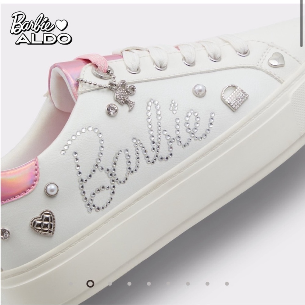Barbie x Aldo embellished sneakers, Barbie Tennis Shoes, Barbie Sneakers - Picture 3 of 9